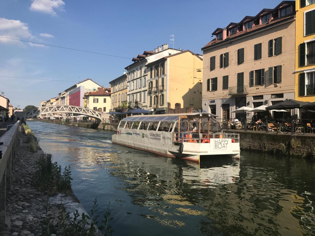 Apartament Lovelyloft - Alzaia Naviglio Mediolan Zewnętrze zdjęcie